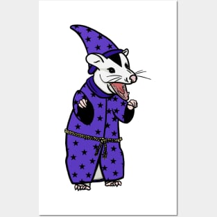 Angry Possum Wizard Posters and Art